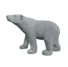 Product image 2 of the product “Polar Bear heading to the right made from riverstone by the artist 140cm length ”